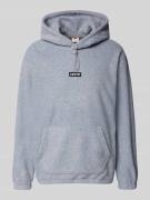 Levi's® Hoodie mit Kapuze in Hellgrau Melange, Größe L