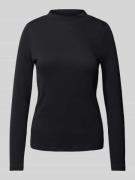 Christian Berg Woman Longsleeve mit Turtleneck in Black, Größe M