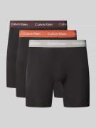 Calvin Klein Underwear Boxer Brief mit Logo-Bund im 3er-Pack in Black,...