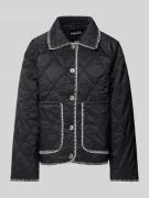 Pieces Regular Fit Steppjacke mit Statement-Nähten an Säumen Modell 'N...