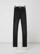 Blue Effect Slim Fit High Waist Jeans mit Stretch-Anteil in Black, Grö...