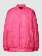 Vero Moda Outdoor Blouson in Stepp-Optik Modell 'WILLOWHARRIET' in Pin...