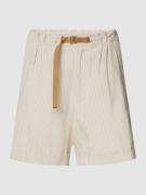 White Sand Shorts mit Streifenmuster Modell 'CAMERON' in Sand, Größe 3...