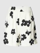 JAKE*S STUDIO WOMAN Shorts mit floralem Allover-Muster in Offwhite, Gr...