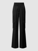 Guess Cargohose mit Tunnelzug Modell 'CHANTAL' in Black, Größe L