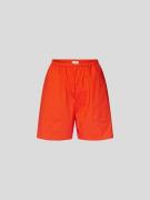 By Malene Birger Shorts aus reiner Bio-Baumwolle in Orange, Größe 36