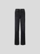 RE/DONE High Rise Loose Fit Jeans mit Knopf in Black, Größe 25