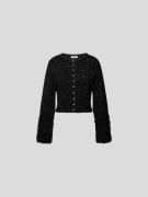 Rabanne Cardigan mit Knopfleiste in Black, Größe L