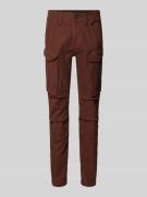 G-Star Raw Stoffhose mit 5-Pocket-Design Modell 'Rovic' in Rostrot, Gr...