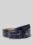 Lloyd Men's Belts Gürtel mit Label-Details in Marine, Größe 100