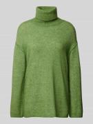 MSCH Copenhagen Strickpullover mit Rollkragen Modell 'Sistine' in Gras...