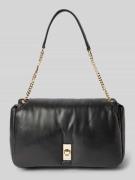 Tommy Hilfiger Handtasche aus Schafsnappa mit Label-Detail in Black, G...