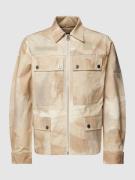 G-Star Raw Jacke mit Camouflage-Muster in Beige, Größe M