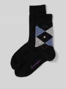 Burlington Socken mit Label-Detail Modell 'Everyday X-MAS' in Black, G...