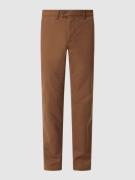 Eurex By Brax Chino mit Stretch-Anteil Modell 'Jim' in Mittelbraun, Gr...