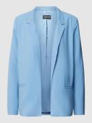 Soaked in Luxury Blazer mit Reverskragen Modell 'Shirley' in Hellblau,...