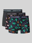 Jack & Jones Trunks mit elastischem Logo-Bund Modell 'HOLLY' im 3er-Pa...