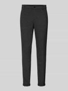 TOM TAILOR DENIM Slim Fit Chino aus Jersey mit fixierten, gekrempelten...