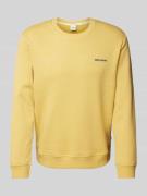 Pepe Jeans Sweatshirt mit Label-Stitching Modell 'DAMIAN' in Gelb, Grö...