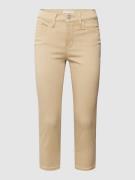 Levi's® 300 Skinny Fit Caprihose mit 5-Pocket-Design in Beige, Größe 2...