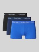 Calvin Klein Underwear Trunks aus Viskose mit Label-Bund im 3er-Pack i...