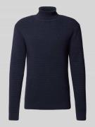 SELECTED HOMME Strickpullover mit Rollkragen Modell 'THEO' in Marine, ...