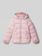 s.Oliver RED LABEL Regular Fit Steppjacke mit Teddyplüsch-Details und ...