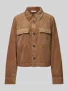 MARC O POLO Regular Fit Jacke aus Cord im 70er-Jahre-Stil in Hellbraun...