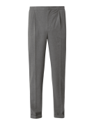 American Vintage Bundfaltenhose mit Tunnelzug Modell 'Cambridge' in He...