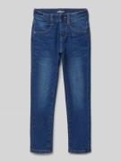 s.Oliver RED LABEL Slim Fit Jeans aus Baumwoll-Mix Modell 'BRAD' in Du...