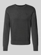 s.Oliver RED LABEL Regular Fit Strickpullover aus reiner Baumwolle mit...