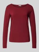 s.Oliver RED LABEL Slim Fit Langarmshirt aus elastischem Baumwoll-Mix ...