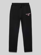 Polo Sport Sweatpants mit Label-Stitching in Black, Größe M