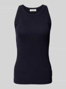 MARC O POLO Shaped Fit Tanktop aus Ripp-Jersey mit Rundhalsausschnitt ...