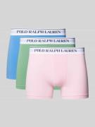 Polo Ralph Lauren Underwear Trunks mit Label-Bund im 3er-Pack in Rosa,...