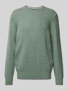 MARC O POLO Regular Fit Strickpullover aus italienischem gesprenkeltem...