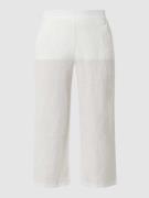 Emily Van den Bergh Culotte aus Leinen in Offwhite, Größe 42