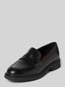 MARC O POLO Loafers aus Leder Modell 'PAULA' in Black, Größe 36