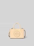 Tory Burch Handtasche mit Label-Detail in Beige, Größe 1