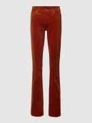 7 For All Mankind Hose im 5-Pocket-Design Modell 'Velvet' in Cognac, G...