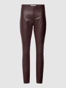 Raffaello Rossi Skinny Fit Hose in Leder-Optik Modell 'RESA' in Hellbr...