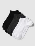 MARC O POLO Sneakersocken in unifarbenem Design im 3er-Pack in Anthraz...