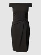 LAUREN DRESSES Cocktailkleid mit Knotendetail Modell 'SARAN' in Black,...