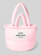 MADS NØRGAARD Handtasche mit Label-Detail in Pink, Größe 1