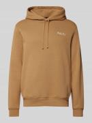 POLO RALPH LAUREN Hoodie mit Kapuze in Camel, Größe L