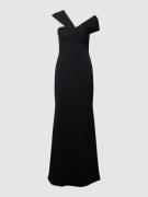 LAUREN DRESSES Abendkleid mit Raffungen Modell 'MEIRNAY' in Black, Grö...