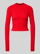 LeGer by Lena Gercke Cropped Longsleeve aus Viskose mit Stehkragen Mod...