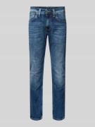 Pepe Jeans Slim Fit Jeans im 5-Pocket-Design Modell 'CASH' in Jeansbla...