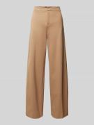 Drykorn Wide Leg Stoffhose mit Gesäßtaschen Modell 'FAE' in Camel, Grö...