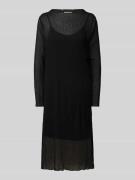 FREE/QUENT Minikleid mit Rundhalsausschnitt Modell 'EDELYN' in Black, ...